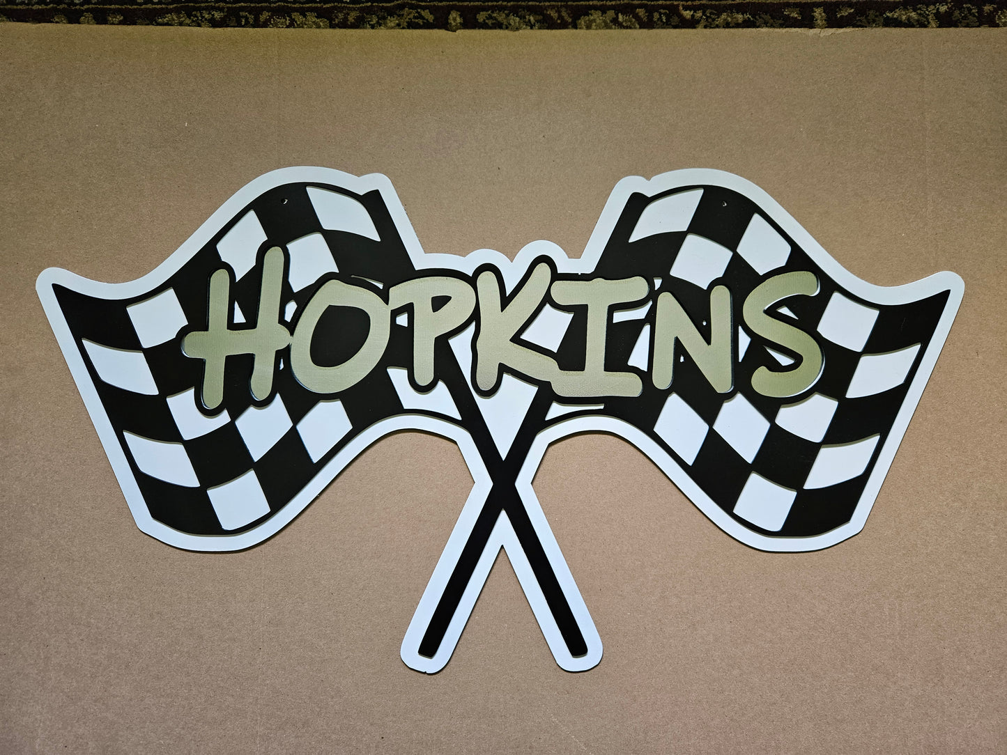 Custom 24" x 16" 3 Color Sign