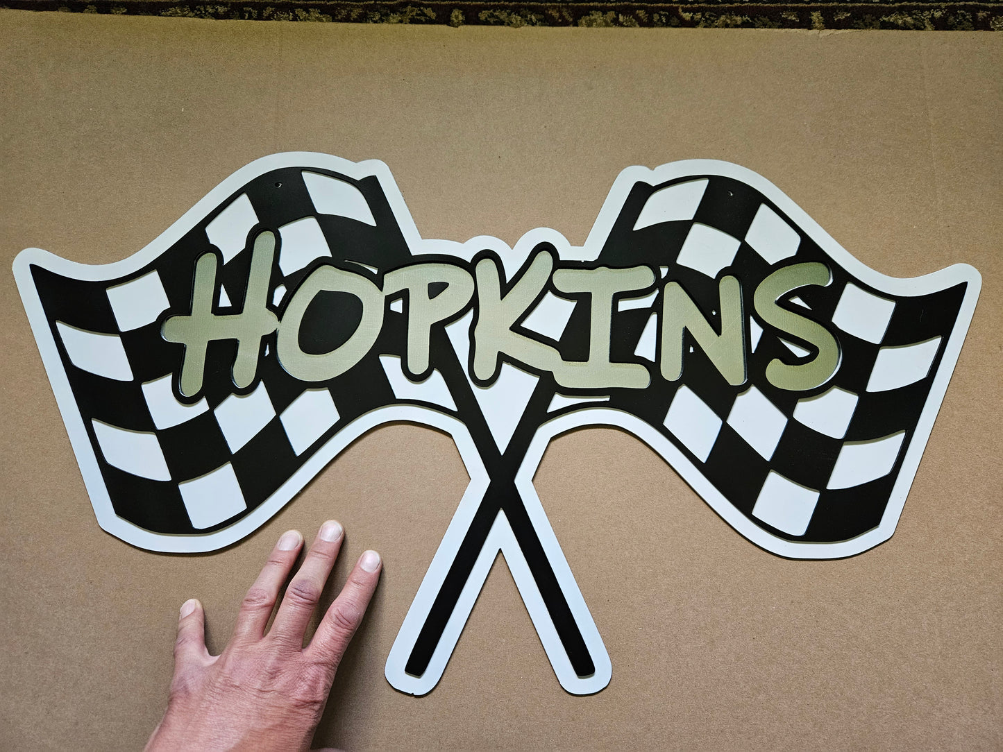 Custom 24" x 16" 3 Color Sign