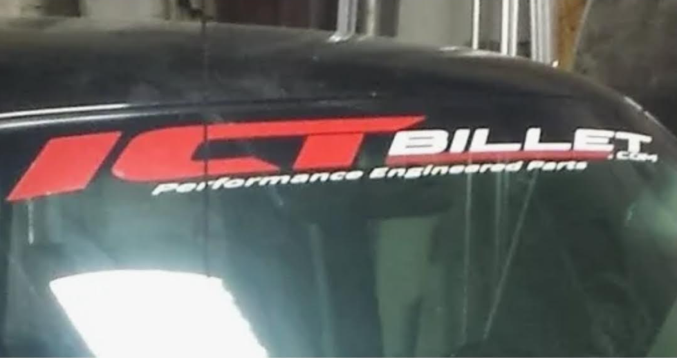 Custom Wind Shield Banner Auto/Truck