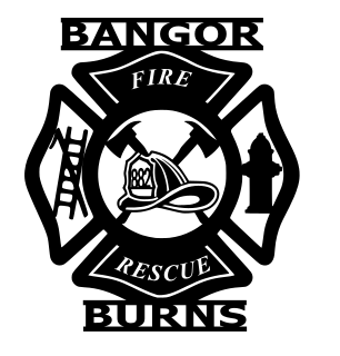 18" x 16" Fire Fighter Sign with Custom Helmet Number