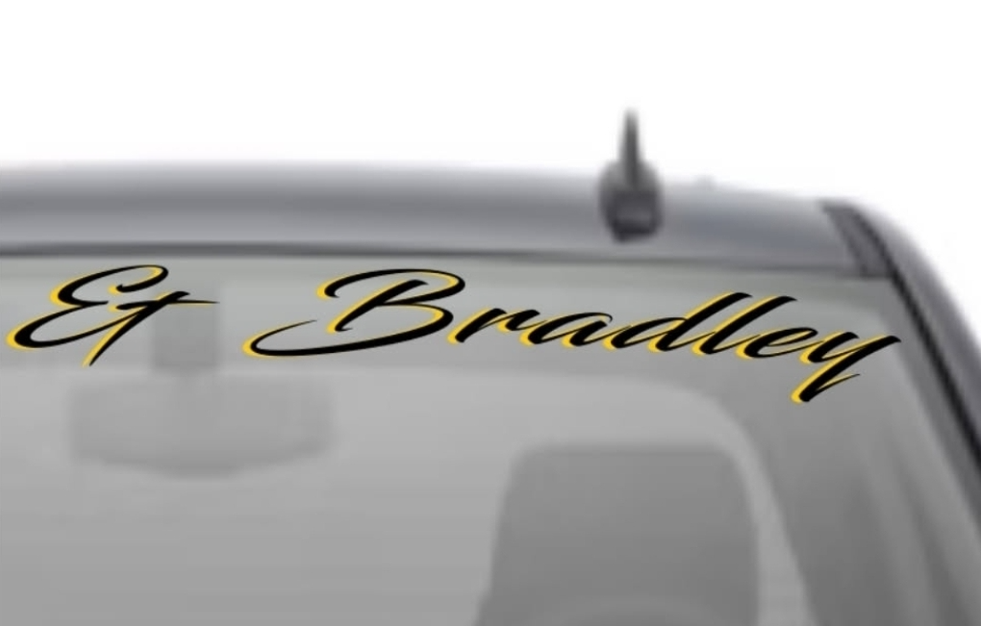 Custom  Wind Shield Banner Auto/Truck